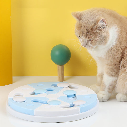 Pet Jigsaw Puzzle Feeding Tray