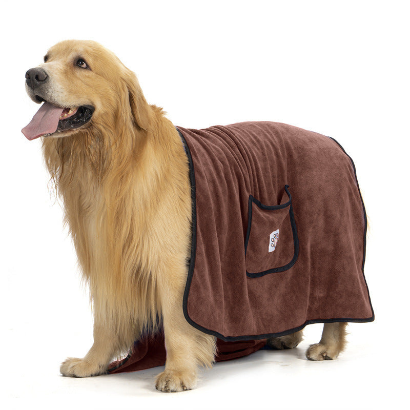 Water-Absorbing Dog Drying Towel