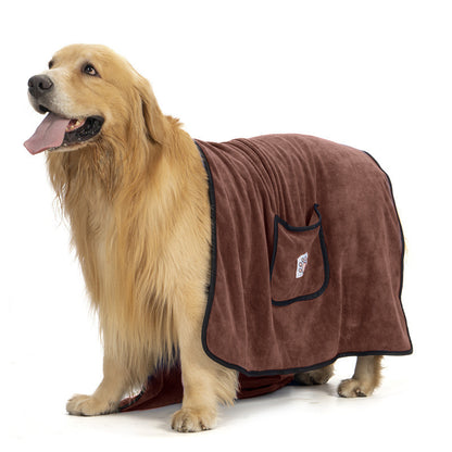Water-Absorbing Dog Drying Towel