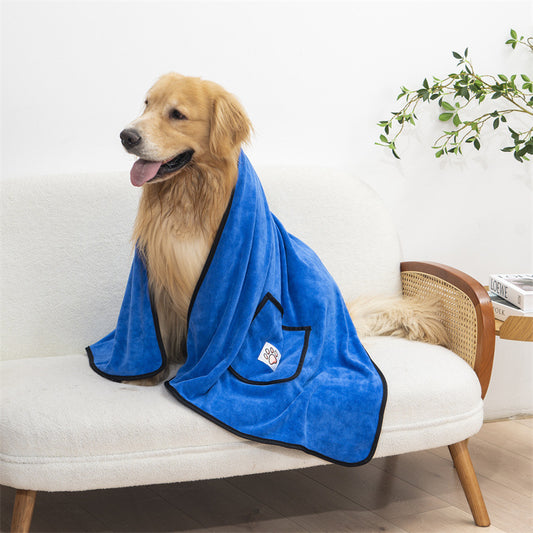 Water-Absorbing Dog Drying Towel